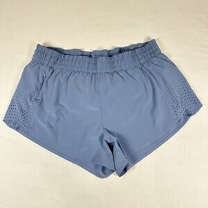 Women's M Athleta Hustle 3” Shorts Periwinkle Blue Athletic Running Shorts
